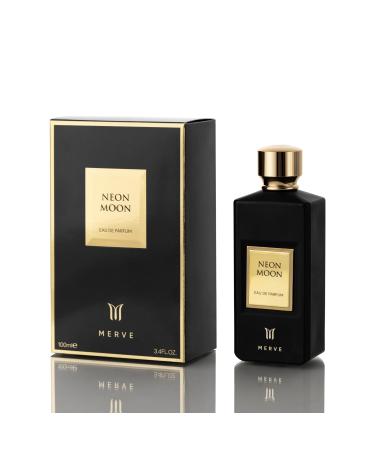 Merve Neon Moon Premium Long Lasting Fragrance Luxury Scent For Unisex | Spicy Oud Saffron