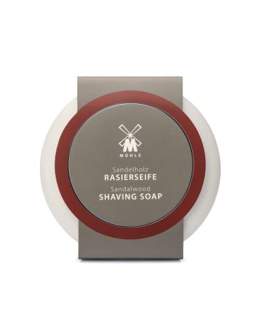 M HLE SHAVE CARE Porcelain Dish incl. Shaving Soap 65g (Sandalwood)