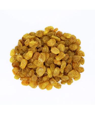 Seba Garden Seedless Dried Golden Raisins 1kg All-Natural Whole Natural Dried Fruit No Sugar Added Gluten Free Non-GMO Vegan and Vegetarian Friendly