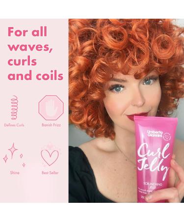 Umberto Giannini Curl Jelly Styling Trio Set - Curl Scrunching, Refresh & Shine - Leave-In Conditioner - Buy Online on SooperMarket.com