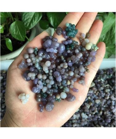 Gemstones and Crystals 50g-300g Natural Purple and Green Crystal Grape Agate Point Specimen Home Decoration FUZEGRDLI (Color : Grape Agate Size : 50g) 50g Grape Agate - Buy Online on SooperMarket.com