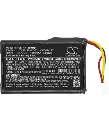 Buy Compatible Battery for Reichert 16042 16042-001 LIP002-1RT iPac (1150mAh) - International Shipping Available - Buy Online on SooperMarket.com