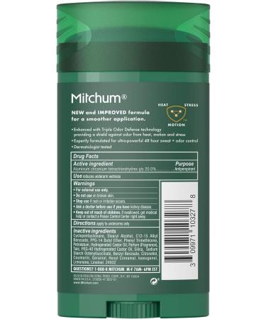 MITCHUM Advanced Control Invisible Solid for Men 2.7 Oz (Pack of 3) - Clean Control Formula - Buy Online on SooperMarket.com