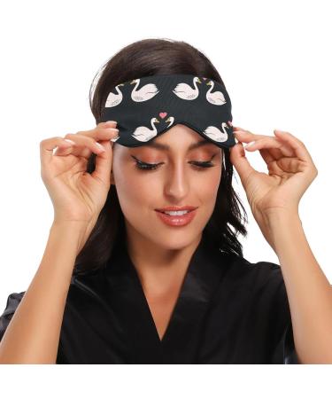 Haskirky Light Blocking Eye Mask for Men and Women | Breathable & Adjustable | Perfect for Travel, Yoga, Meditation, Office & Deep Sleep | Comfortable & Stylish | Valentine's Day Gift - Buy Online on SooperMarket.com