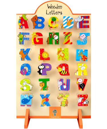 Orange Tree Toys Alphabet Letter Q - Vibrant Wooden Educational Toy - Buy Online on SooperMarket.com