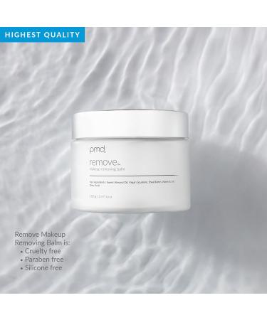 PMD Remove Makeup Removing Balm - 3.4 Fl Oz | Gentle Cleansing for All Skin Types | International Shipping Available - Buy Online on SooperMarket.com