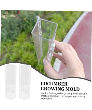 SUPVOX Cucumber Shaping Molds 2pcs Kit Stereotypes Snow DIY Forming for Rectangle Former Shaped Supplies Plastic Growing - Buy Online on SooperMarket.com