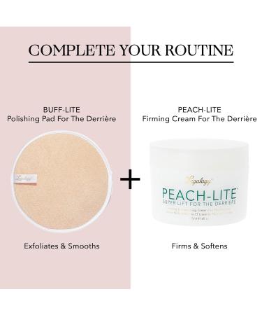 Exfoliating Mitt Buff Lite - Dual Sided Shower Pad for Deep Cleansing Lymph Drainage & Skin Priming | Perfect for Booty & Hips | International Shipping - Buy Online on SooperMarket.com