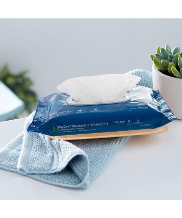 McKesson StayDry Disposable Adult Wipes with Aloe - 300 Total Wipes, Alcohol-Free - 6 Packs - Buy Online on SooperMarket.com