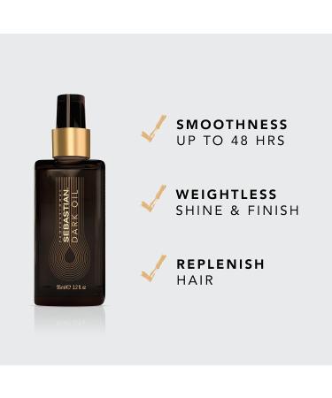 Sebastian Professional Dark Oil Lightweight Hair Oil + Sebastian Shaper Hairspray 10.6 oz Hair Care + Styling Bundle - Buy Online on SooperMarket.com