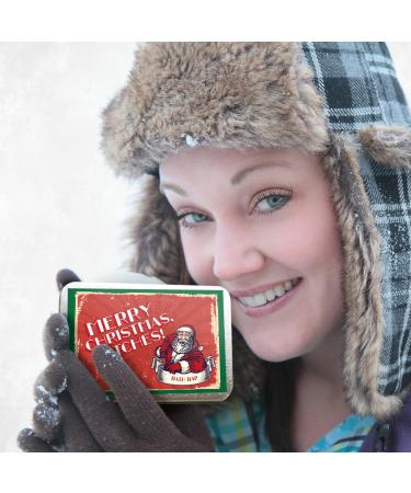 Gears Out Merry Christmas Btches Bath Bar - Funny Santa Soap | Novelty Chocolate Bath Soap for Women - Handcrafted in the USA - Buy Online on SooperMarket.com