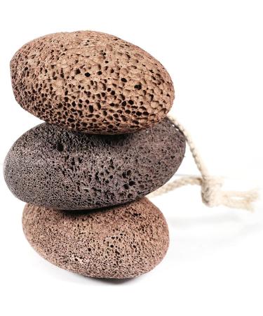 Foot Pumice Stone 3 Piece Portable Foot Stone Scrubber for Dead Skin - Buy Online on SooperMarket.com