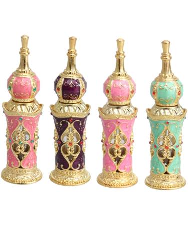 AOKWAWALIY Decorative Bottle Perfume Bottle Oil Roller Container Car Essential Oils Essential Oil Perfume Bottle Made of Glass Perfume Bottle for Women Wedding Decorate Small Bottle Antique - Buy Online on SooperMarket.com
