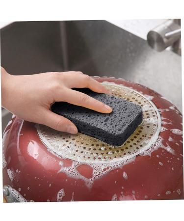 12Pcs Dish Sponge Non-Scratch Scrub Sponge Absorbent Kitchen Sponges Quick Foaming Dish Scrubber Pads for Effortless Cleaning Dishes Pots Pans Black - Buy Online on SooperMarket.com