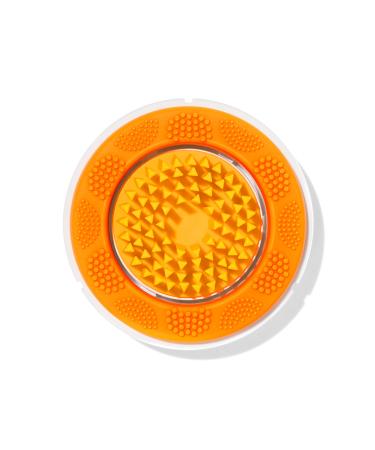 Clarisonic Sonic Face Exfoliator Cleansing Brush Head | Gentle Exfoliating Brush to Brighten Skin | Suitable for Sensitive Skin Orange Facial Brush Head
