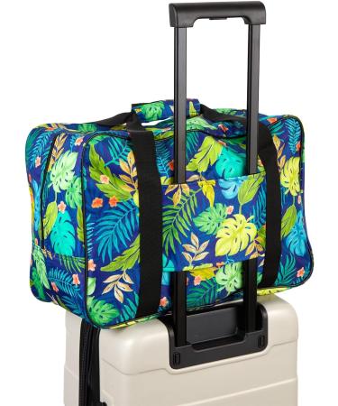 Tropical Leaves Sewing Machine Carrying Case & Organizer (18.1 x 9.4 x 12.2 In) - Buy Online on SooperMarket.com