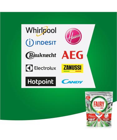 Fairy Platinum Plus Dishwasher Pads 84 Capsules Lemon Dishwasher Detergent Original Shine Anti-Matte Technology with Brilliant Action - Buy Online on SooperMarket.com