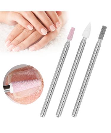 3PCS Nail Drill Kit - Professional Acrylic Gel Nail File & Skin Remover - Manicure & Pedicure Tools for Home & Salon Use with Storage Box - Buy Online on SooperMarket.com