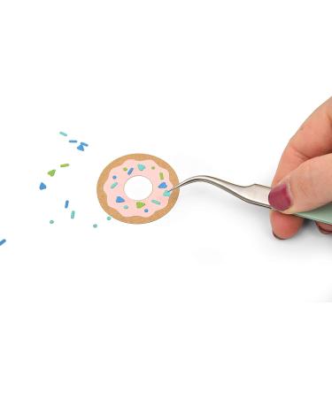 Sizzix Curved Fine Tip Tweezers for Scrapbooking & Cardmaking - Multi Color - Buy Online on SooperMarket.com