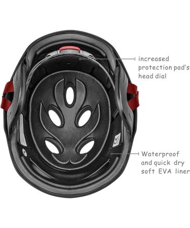 Tontron Adult Water Sports Helmet with Camera Mount Plate Matte Snow White Large - Buy Online on SooperMarket.com