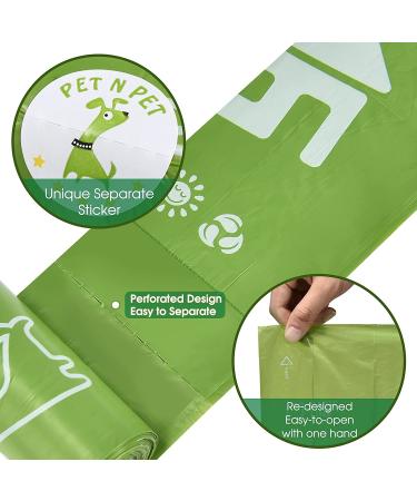 PET N PET USDA Certified 38% Biobased Dog Poop Bags 270/540 Counts - 9x13 Inches, 15 Refill Rolls - Buy Online on SooperMarket.com