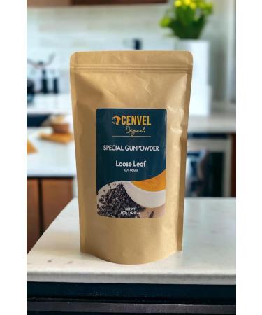 CENVEL Special Gunpowder Green Tea | 100% Natural Pure Loose Leaf Gunpowder Green Tea | Rich in Antioxidant (400G) - Buy Online on SooperMarket.com