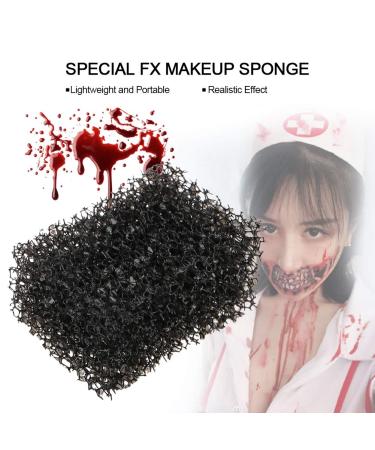 Special FX Makeup Stipple Sponge - Lightweight & Portable FX Makeup Tool for Realistic Effects | Ideal for Masquerade Parties & Makeup Artists | Perfect for Beards - Buy Online on SooperMarket.com