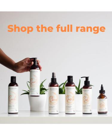 Afrocenchix Nourish - Hair Oil for Afro and Curly Hair- Blended With Jojoba and Castor Oil for hair growth Moisture locking Hair Oils 60ml - Buy Online on SooperMarket.com