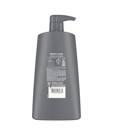 Dove Men+Care Charcoal + Clay Shampoo for Healthy Hair | 25.4 oz | Naturally Derived Plant-Based Cleanser - International Shipping Available - Buy Online on SooperMarket.com