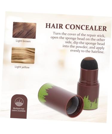 Didiseaon 2pcs Hairline Powder Stick Sponge Pen Hairline Makeup Hairline Trimming Powder Line Powder Instantly Shadow Hairline Cover for Plastic Natural Loose Powder 1 count (Pack of 1) Assorted Color B - Buy Online on SooperMarket.com