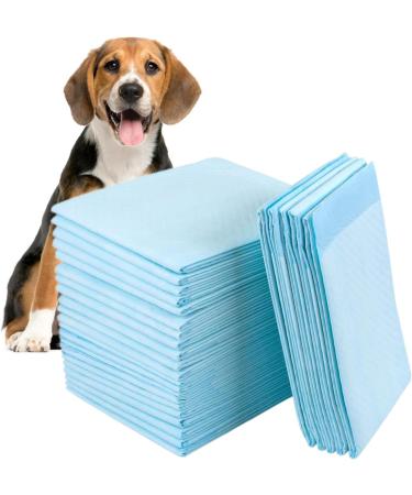 40 Count Dog Training Pads Extra Large Puppy Pads Disposable Absorbent & Leak-Proof XL Pet Pee Pads Housebreaking Supplies for Large Dogs Puppies Cats Rabbits and Kids - 36x32 Inch Blue - Buy Online on SooperMarket.com