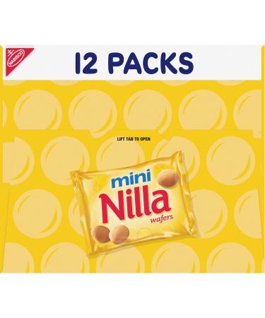 Nabisco Mini Nilla Wafer Individual Wrapped 336g-28g/12ct - Buy Online on SooperMarket.com