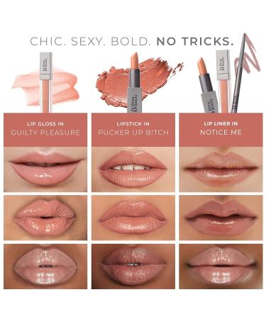 Rinna Beauty Icon Lip Kit - Nude Coral All-in-One Lip Set - Vegan, Long-Lasting & Cruelty-Free - Buy Online on SooperMarket.com