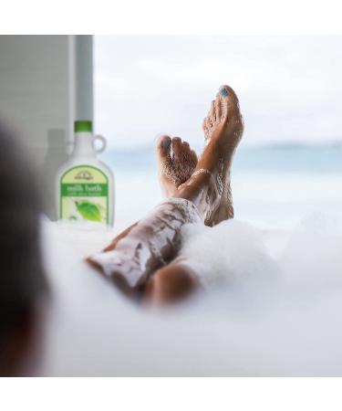 Village Naturals Bath Shoppe Milk Bath White Tea and Jasmine 28 Fl Oz - Pack of 2 - Buy Online on SooperMarket.com