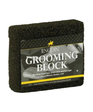 Lincoln block Horse Grooming Block - black one size