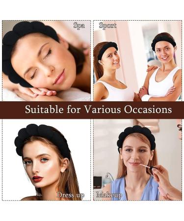 Spa Headband for Women - Terry Towel Cloth Hair Band for Face Washing, Makeup Removal, Shower - Pink Hair Accessories - Buy Online on SooperMarket.com