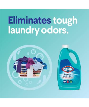 Clorox Laundry Sanitizer Unscented - 42 Fl Oz | Kills 99.9% of Bacteria | Laundry Disinfectant - Buy Online on SooperMarket.com
