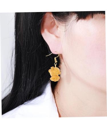 CALLARON 3pcs Girl Ear Hook Personality 5X1cmx3pcs Yellowx3pcs - Buy Online on SooperMarket.com