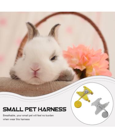 Taicols Adjustable Leash Set for Rabbits & Cats - 120cm Breathable Dishes & Soft Pet Leash for Outdoor Walking - Buy Online on SooperMarket.com