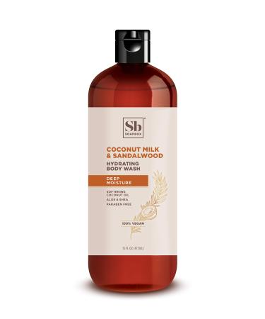 Soapbox Coconut Milk & Sandalwood Body Wash - 16 fl oz