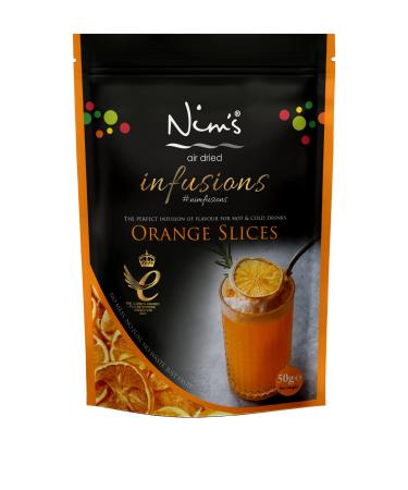 Nim's Air Dried Cocktail Dring Garnish Slices Vegan Vegetarian Healthy (Orange)