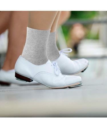 Lurrose Men's Moisturizing Cotton Gel Socks - Foot Repair & Care Treatment for Dry Cracked Skin - 2 Pack Light Gray - Buy Online on SooperMarket.com