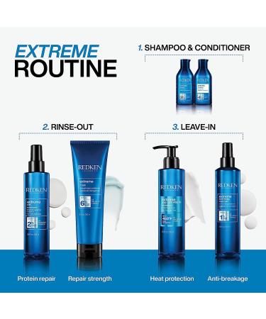 Redken Extreme CAT Protein Reconstructing Treatment 6.8 Fl Oz - Strengthens & Adds Shine for Distressed Hair - Buy Online on SooperMarket.com