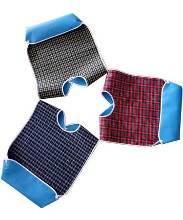 Bibs gLoaSublim Waterproof Old People Meal Eating Drinking Bib Protector Disability Aid Apron - Red - Buy Online on SooperMarket.com