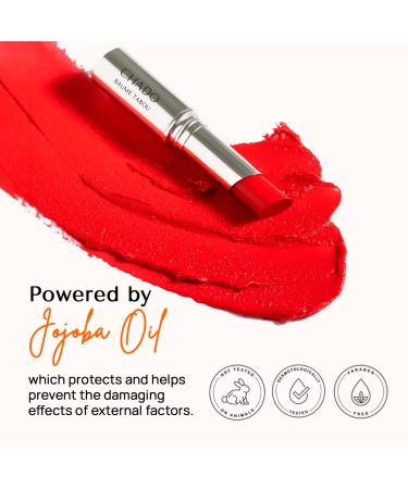 CHADO Cosmetics Baume Tabou Tinted Lip Balm - Red | Hydrating & Long-lasting | International Shipping - Buy Online on SooperMarket.com