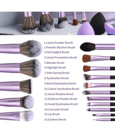 BS-MALL 21 pcs Makeup Brushes Set with Sponge & Eyeshadow Applicator - Buy Online on SooperMarket.com
