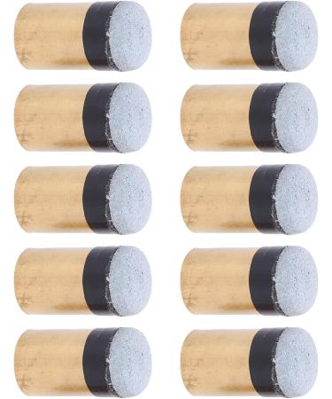 VGEBY 10pcs Billiard Club Tips - Slip On Pool Cue Tips Replacement (13MM) for Nine Ball & Pool Play - Buy Online on SooperMarket.com