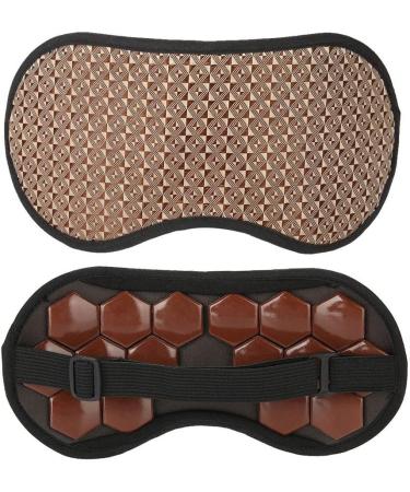 Jade Eye Mask Quartz Jadestone Eye Pad Jade Stone Sleep Eye Pad to Eliminate Wrinkles Puffiness and Irritation(Germanite) - Buy Online on SooperMarket.com