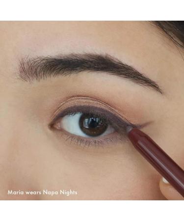 Wander Beauty Skyliner Gel Eyeliner - Napa Nights (Brown with Gold) - Smudge-Proof Retractable Liner with Built-In Sharpener - Intense Pigment for Precise Application - Buy Online on SooperMarket.com