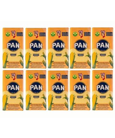 Harina PAN Pre-Cooked Yellow Maize Meal - 1kg (Box of 10)
